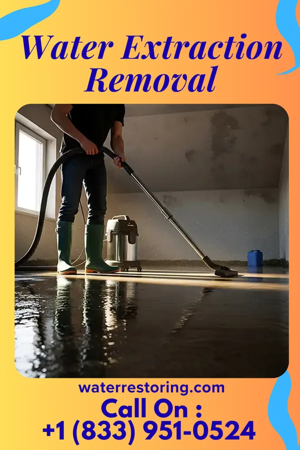 Water Extraction Removal in Dedham, IA